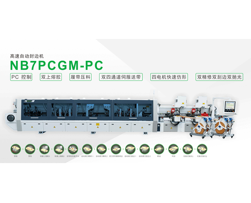 高速自动封边机NB7PCGM-PC